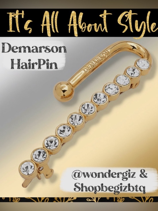 Authentic Demarson Delicate Statement HairPin To Call the Attention of Everyone main image 5